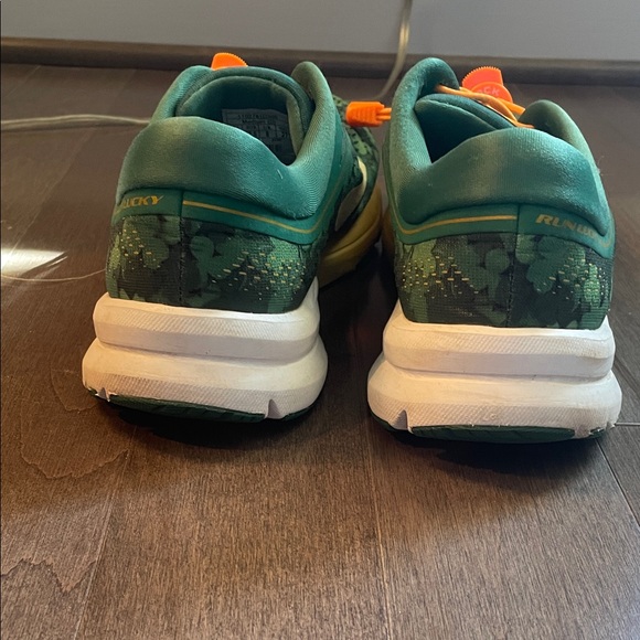 Brooks Men's Athletic Shoes - Green and Orange size 9 - Picture 8 of 12